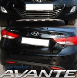 -Hyundai- Avante MD- Front - Rear Diffuser